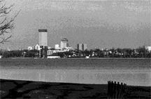 Minneapolis skyline 1979